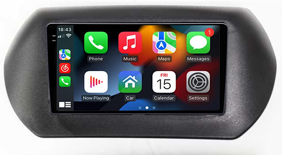 Navigatie dedicata Fiat Fiorino 2008/Citroen Nemo/Peugeot Bipper, 12GB RAM 256GB ROM, Android 13, Rezolutie 2K, Display QLED, 10", DSP, Carplay, Android Auto, Internet, Youtube, W [2]