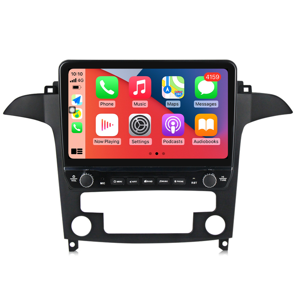 Navigatie dedicata S-MAX 2006-2015 cu butoane rotative model 2024, 4 GB RAM 64 ROM, Quadcore, Android 13, Display QLED, 9", DSP, Carplay, Android Auto, Internet, Youtube , Waze , WI-FI [1]