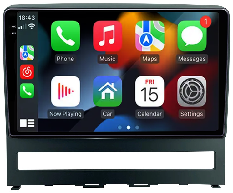 Navigatie dedicata Fiat Perla 2009+, 12GB RAM 256GB ROM, Android 13, Rezolutie 2K, Display QLED, 9", DSP, Carplay, Android Auto, Internet, Youtube, Waze, Wi Fi, USB [2]