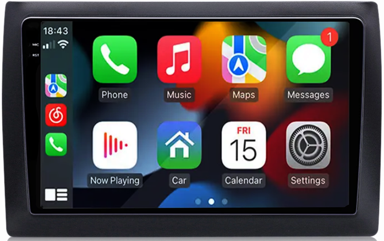 Navigatie dedicata Fiat Stilo 2010, 12GB RAM 256GB ROM, Android 13, Rezolutie 2K, Display QLED, 9", DSP, Carplay, Android Auto, Internet, Youtube, Waze, Wi Fi, USB [3]