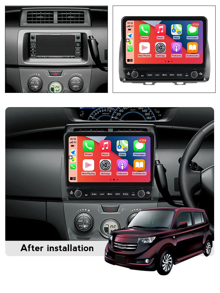 Navigatie dedicata RAV4 2018-2020 cu butoane rotative model 2024, 10 Inch, 2GB RAM 32GB ROM, Quadcore, Android 13, WiFi, Bluetooth, Magazin Play [4]