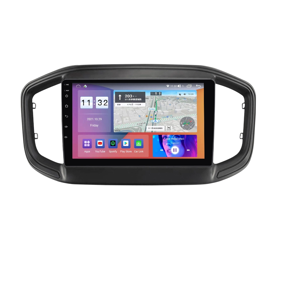 Navigatie dedicata Fiat Strada 2021, 4GB RAM 64GB ROM, Octacore, Android 13, Display QLED 9", DSP, Carplay, Android Auto, Internet, Youtube, Waze, WIFI, Bluetooth [3]