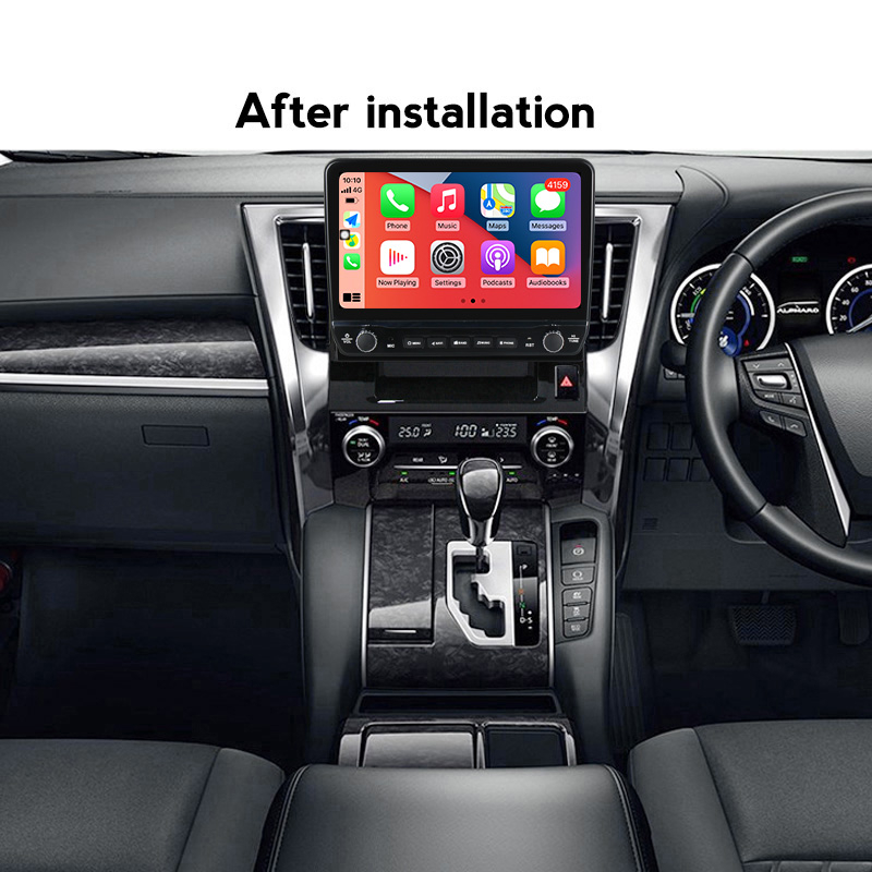 Navigatie dedicata Alphard 2015-2020 cu butoane rotative model 2024, 10 Inch, 2GB RAM 32GB ROM, Quadcore, Android 13, WiFi, Bluetooth, Magazin Play [2]