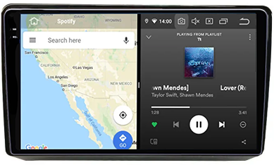 Navigatie dedicata Fiat Viaggio/Ottimo, 12GB RAM 256GB ROM, Android 13, Rezolutie 2K, Display QLED, 9", DSP, Carplay, Android Auto, Internet, Youtube, Waze, Wi Fi, USB [4]
