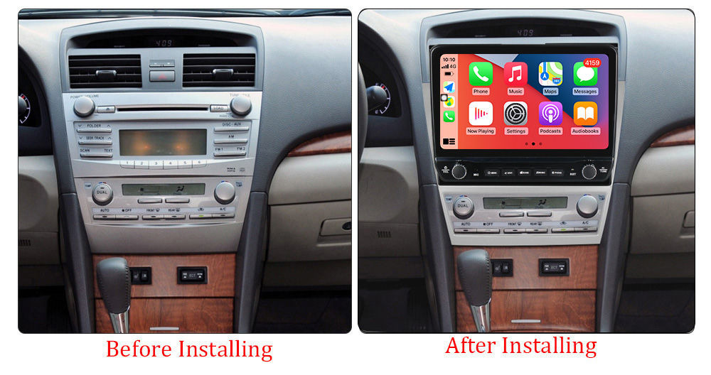 Navigatie dedicata Camry 2007-2011 cu butoane rotative model 2024, 10 Inch, 2GB RAM 32GB ROM, Quadcore, Android 13, WiFi, Bluetooth, Magazin Play [5]