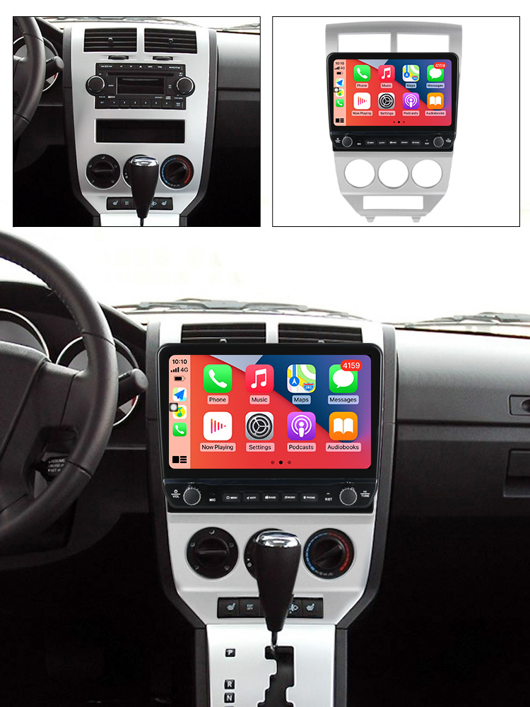 Navigatie dedicata Dodge caliber 2007-2014 cu butoane rotative model 2024, 10 Inch, 2GB RAM 32GB ROM, Quadcore, Android 13, WiFi, Bluetooth, Magazin Play [3]