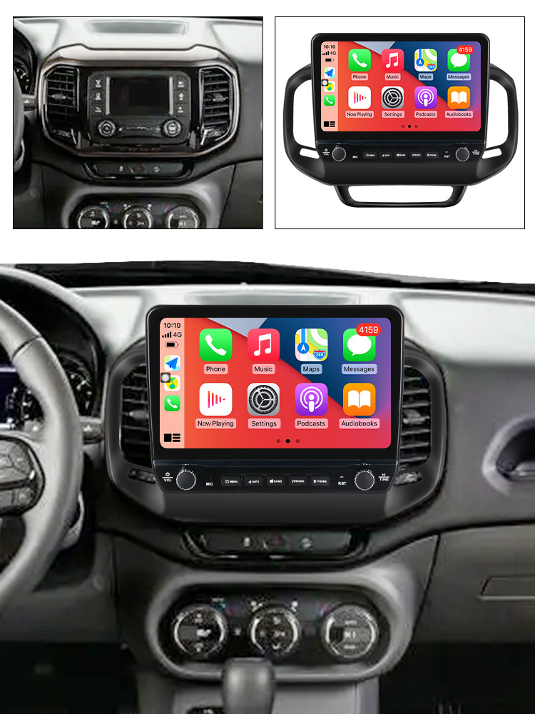 Navigatie dedicata Toro 2017-2020 cu butoane rotative model 2024, 9 Inch, 2GB RAM 32GB ROM, Quadcore, Android 13, WiFi, Bluetooth, Magazin Play [4]
