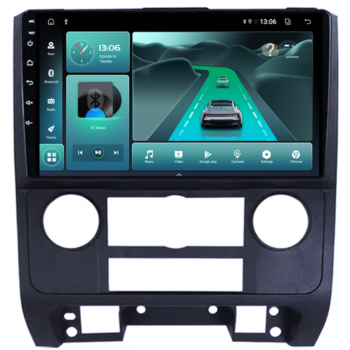 (Resigilata) Navigatie dedicata Ford Escape 2007-2012, 2GB RAM 32GB ROM, Quad Core, Display 9" IPS Full HD, Carplay, Android 13, Bluetooth, Magazin Play, Suport camere AHD [2]