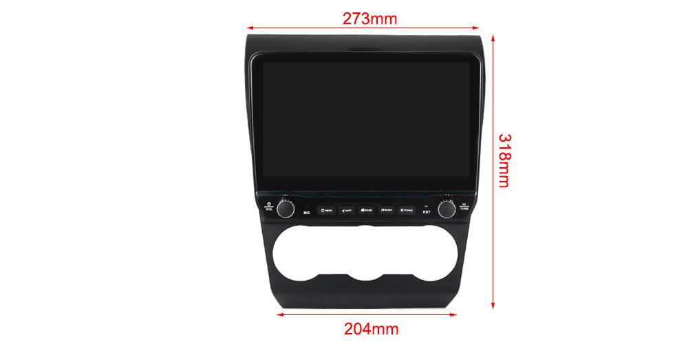 Navigatie dedicata Forester 2013-2014 cu butoane rotative model 2024, 9 Inch, 2GB RAM 32GB ROM, Quadcore, Android 13, WiFi, Bluetooth, Magazin Play [9]