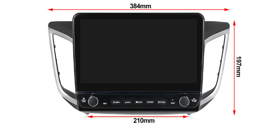 Navigatie dedicata IX25 2015-2019 cu butoane rotative model 2024, 10 Inch, 2GB RAM 32GB ROM, Quadcore, Android 13, WiFi, Bluetooth, Magazin Play [7]