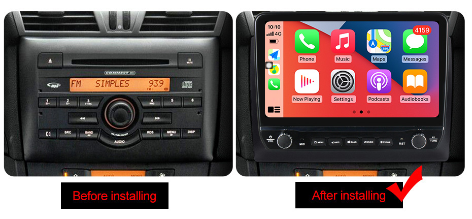Navigatie dedicata Stilo 2010 cu butoane rotative model 2024, 9 Inch, 2GB RAM 32GB ROM, Quadcore, Android 13, WiFi, Bluetooth, Magazin Play [5]