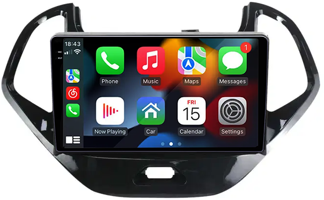 Navigatie dedicata Ford Figo KA 2015-2018, 12GB RAM 256GB ROM, Android 13, Rezolutie 2K, Display QLED, 9", DSP, Carplay, Android Auto, Internet, Youtube, Waze, Wi Fi, USB [2]