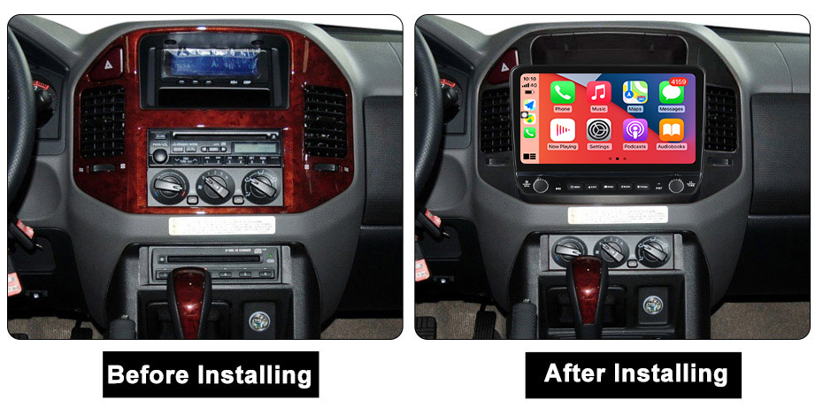 Navigatie dedicata Pajero V73 cu butoane rotative model 2024, 9 Inch, 2GB RAM 32GB ROM, Quadcore, Android 13, WiFi, Bluetooth, Magazin Play [6]