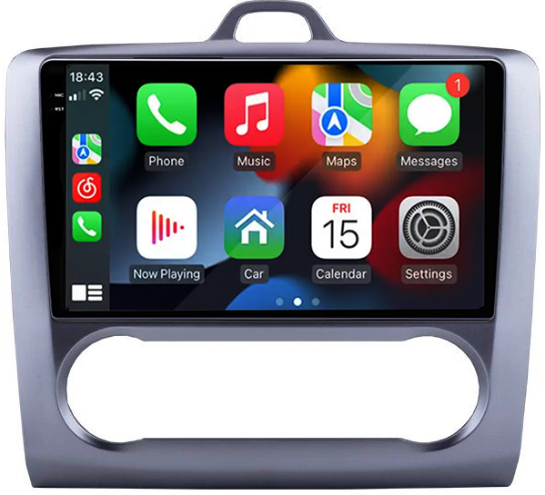 Navigatie dedicata Ford Focus ( 2004 - 2011 ), 12GB RAM 256GB ROM, Android 13, Rezolutie 2K, Display QLED, 9", DSP, Carplay, Android Auto, Internet, Youtube, Waze, Wi Fi, USB [2]
