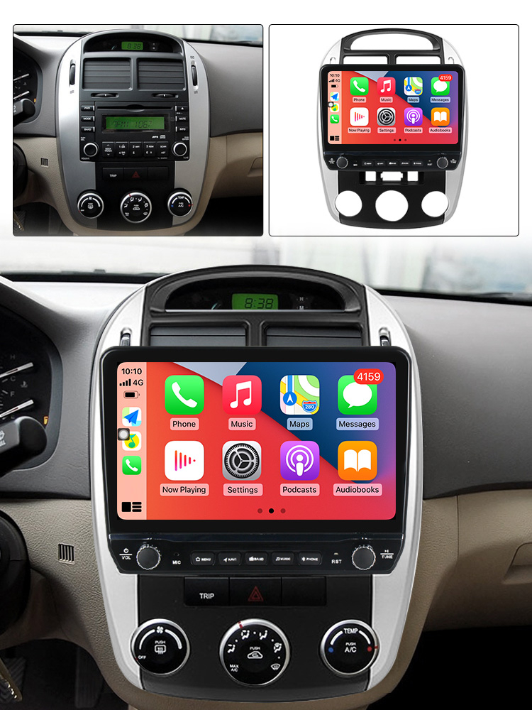 Navigatie dedicata Cerato 2004 - 2008 cu butoane rotative model 2024, 9 Inch, 2GB RAM 32GB ROM, Quadcore, Android 13, WiFi, Bluetooth, Magazin Play [4]