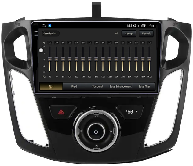 Navigatie dedicata Ford Focus 2012-2018, 12GB RAM 256GB ROM, Android 13, Rezolutie 2K, Display QLED, 9", DSP, Carplay, Android Auto, Internet, Youtube, Waze, Wi Fi, USB [4]