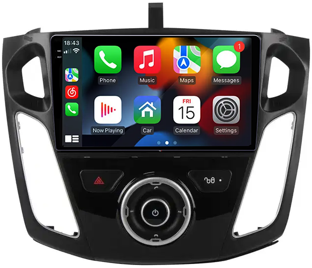 Navigatie dedicata Ford Focus 2012-2018, 12GB RAM 256GB ROM, Android 13, Rezolutie 2K, Display QLED, 9", DSP, Carplay, Android Auto, Internet, Youtube, Waze, Wi Fi, USB [2]