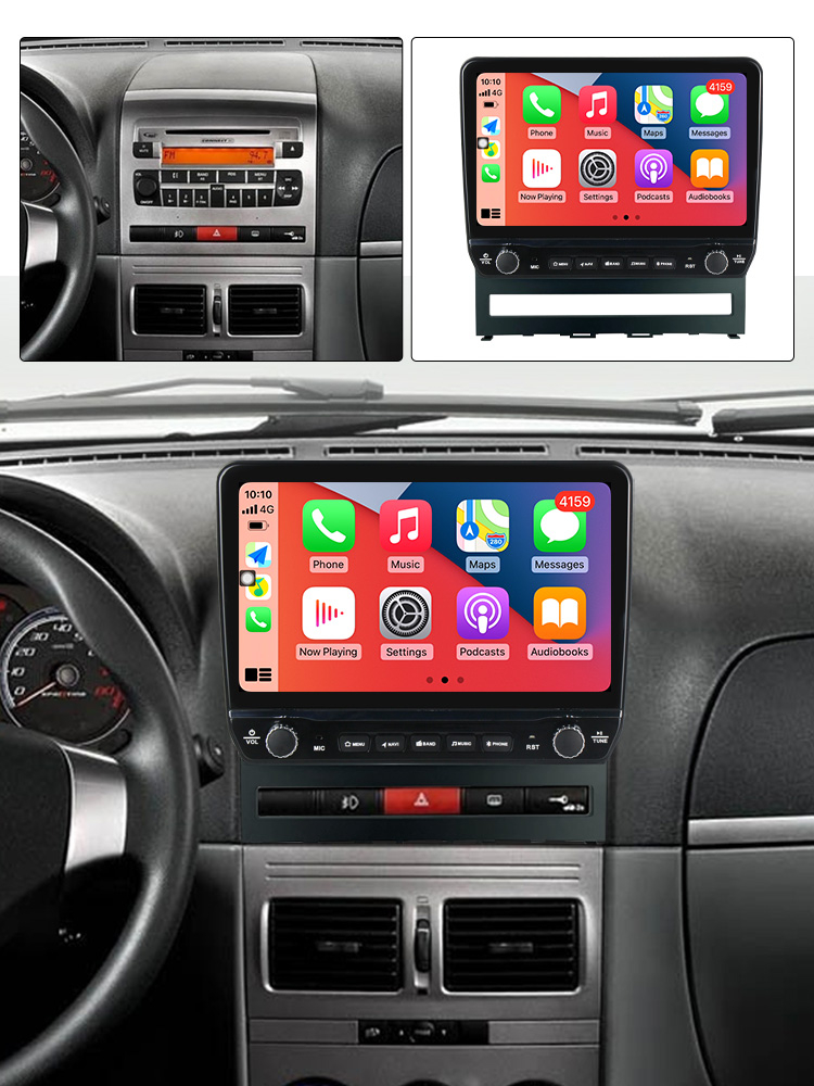 Navigatie dedicata Perla 9 2009 Idea 2011 2014 cu butoane rotative model 2024, 9 Inch, 2GB RAM 32GB ROM, Quadcore, Android 13, WiFi, Bluetooth, Magazin Play [4]