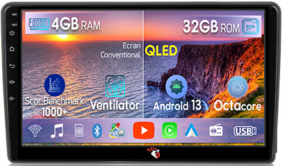 Navigatie dedicata Ford Focus, 4GB RAM 32GB ROM, Android 13, Display 9 " , Internet ,Aplicatii , Waze , Wi Fi , Usb , Bluetooth , Mirrorlink [1]