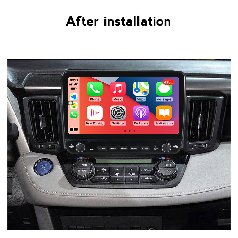 Navigatie dedicata RAV4 2013-2018 cu butoane rotative model 2024, 9 Inch, 2GB RAM 32GB ROM, Quadcore, Android 13, WiFi, Bluetooth, Magazin Play [3]