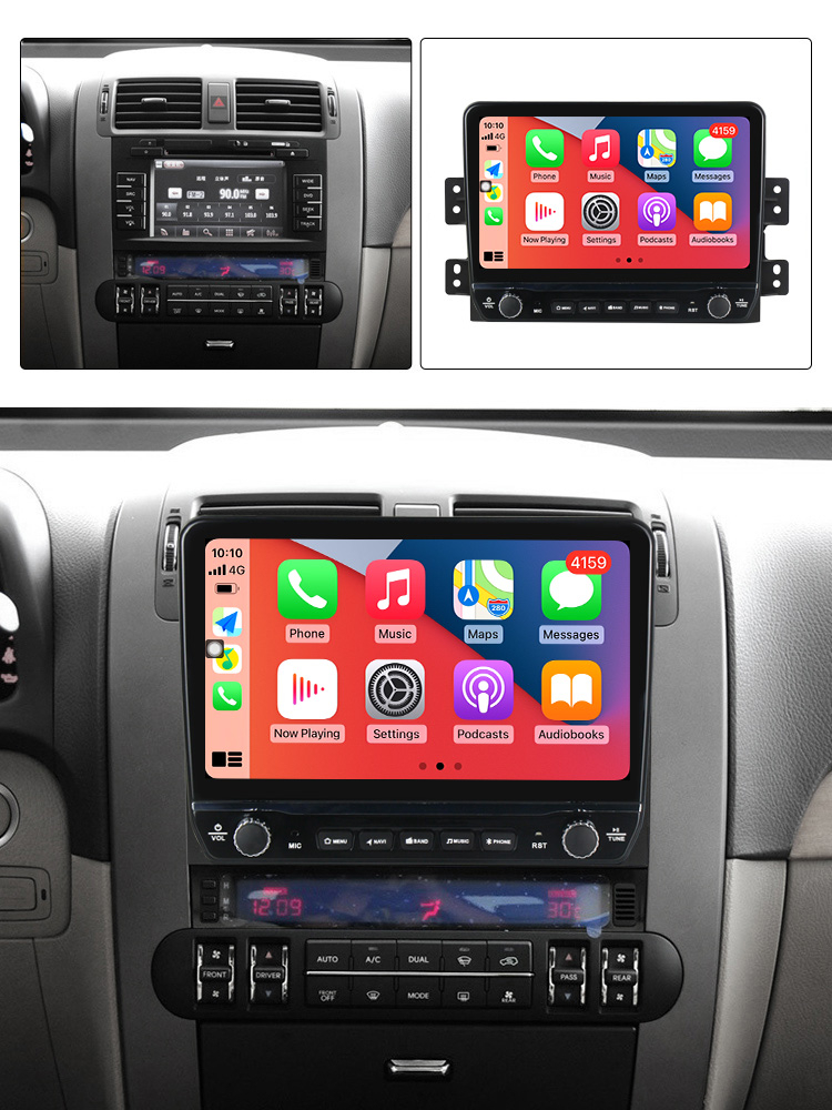 Navigatie dedicata Borrego Mohave 2008-2012 cu butoane rotative model 2024, 9 Inch, 2GB RAM 32GB ROM, Quadcore, Android 13, WiFi, Bluetooth, Magazin Play [4]