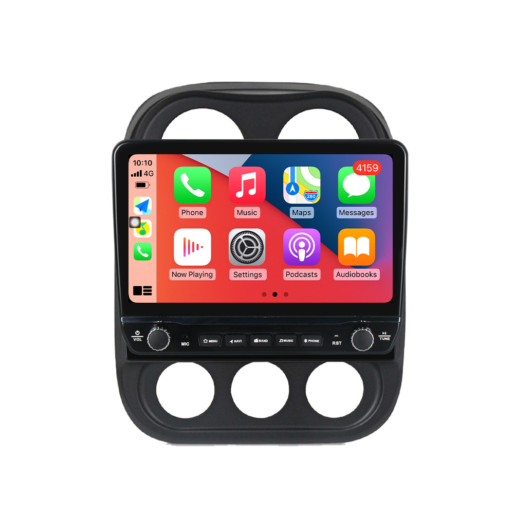 Navigatie dedicata Compass 2009-2015 cu butoane rotative model 2024, 10 Inch, 2GB RAM 32GB ROM, Quadcore, Android 13, WiFi, Bluetooth, Magazin Play [2]