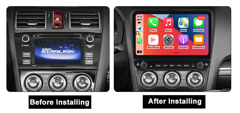 Navigatie dedicata Forester 2015-2017 cu butoane rotative model 2024, 9 Inch, 2GB RAM 32GB ROM, Quadcore, Android 13, WiFi, Bluetooth, Magazin Play [8]
