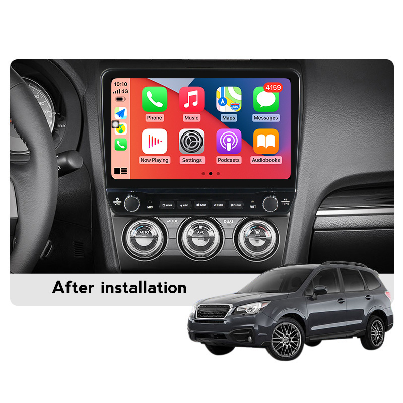 Navigatie dedicata Forester 2015-2017 cu butoane rotative model 2024, 9 Inch, 2GB RAM 32GB ROM, Quadcore, Android 13, WiFi, Bluetooth, Magazin Play [3]