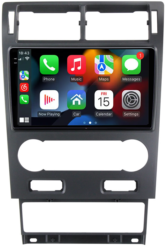 Navigatie dedicata Ford Mondeo 2000-2007, 12GB RAM 256GB ROM, Android 13, Rezolutie 2K, Display QLED, 9", DSP, Carplay, Android Auto, Internet, Youtube, Waze, Wi Fi, USB [3]