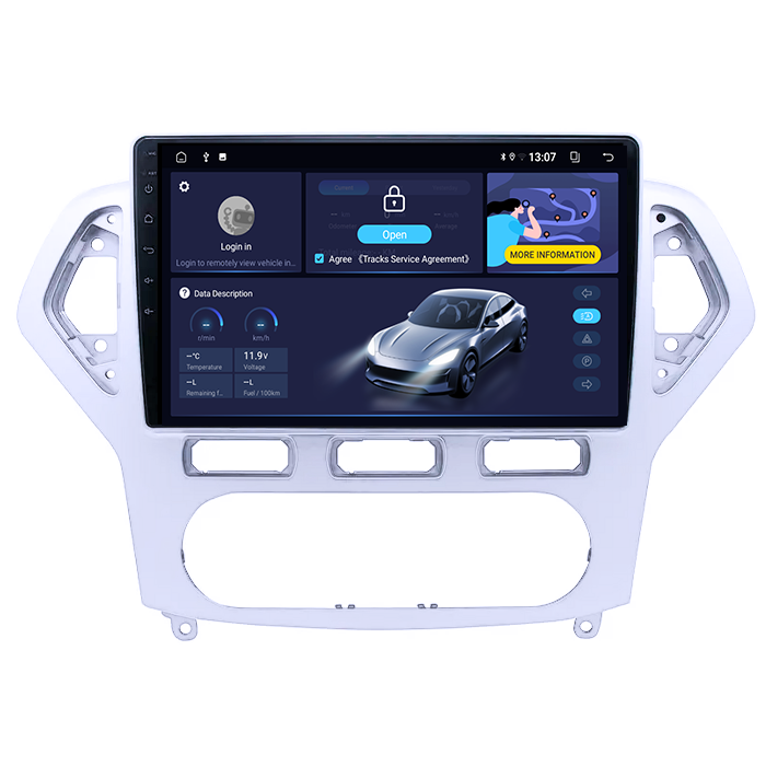 (Resigilata) Navigatie dedicata Ford Mondeo 2006-2010, 2GB RAM 32GB ROM, Quad Core, Display 10" IPS Full HD, Carplay, Android 13, Bluetooth, Magazin Play, Suport camere AHD [4]