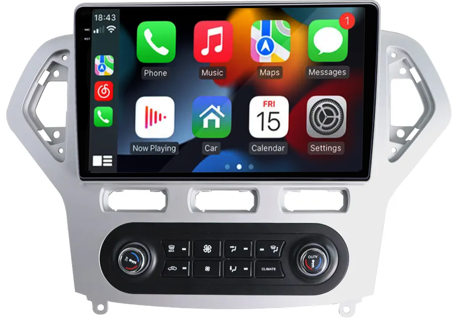 Navigatie dedicata Ford Mondeo 2007-2010, 12GB RAM 256GB ROM, Android 13, Rezolutie 2K, Display QLED, 10.1", DSP, Carplay, Android Auto, Internet, Youtube, Waze, Wi Fi, USB [2]