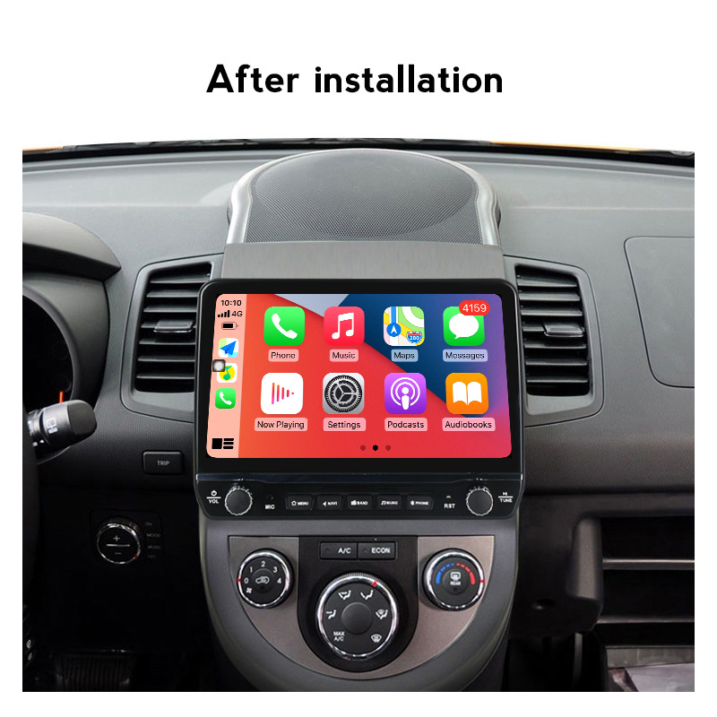 Navigatie dedicata Soul 2010-2013 cu butoane rotative model 2024, 9 Inch, 2GB RAM 32GB ROM, Quadcore, Android 13, WiFi, Bluetooth, Magazin Play [3]