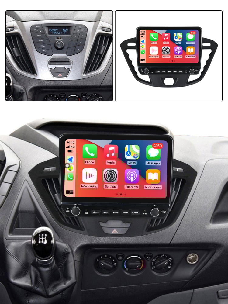 Navigatie dedicata Ford Transit 2013-2018 cu butoane rotative model 2024, 9 Inch, 2GB RAM 32GB ROM, Quadcore, Android 13, WiFi, Bluetooth, Magazin Play [4]
