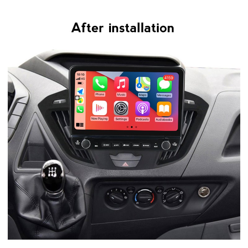 Navigatie dedicata Ford Transit 2013-2018 cu butoane rotative model 2024, 9 Inch, 2GB RAM 32GB ROM, Quadcore, Android 13, WiFi, Bluetooth, Magazin Play [3]
