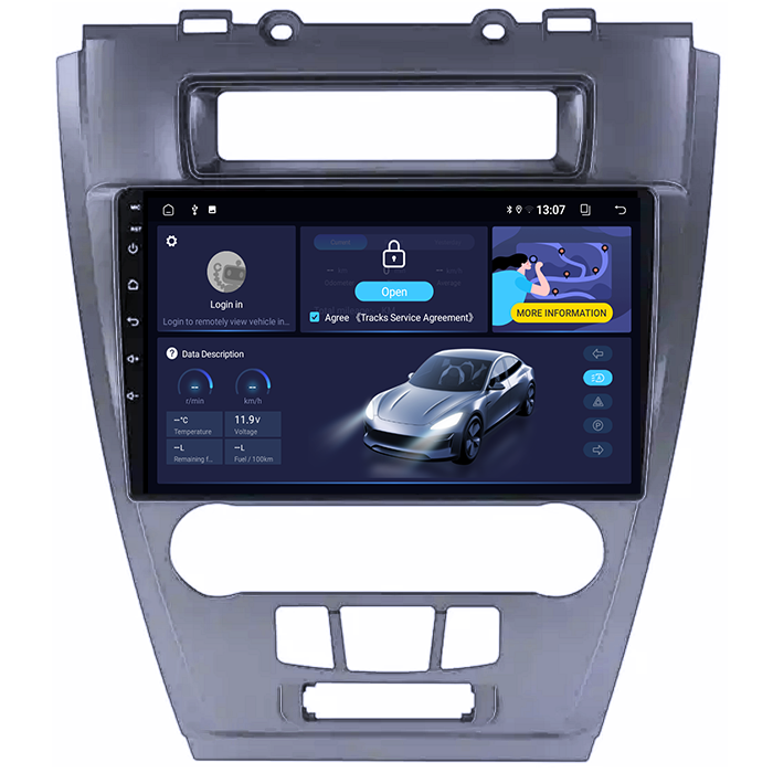 (Resigilata) Navigatie dedicata Ford Mondeo 2009-2012, 2GB RAM 32GB ROM, Quad Core, Display 10" IPS Full HD, Carplay, Android 13, Bluetooth, Magazin Play, Suport camere AHD [6]