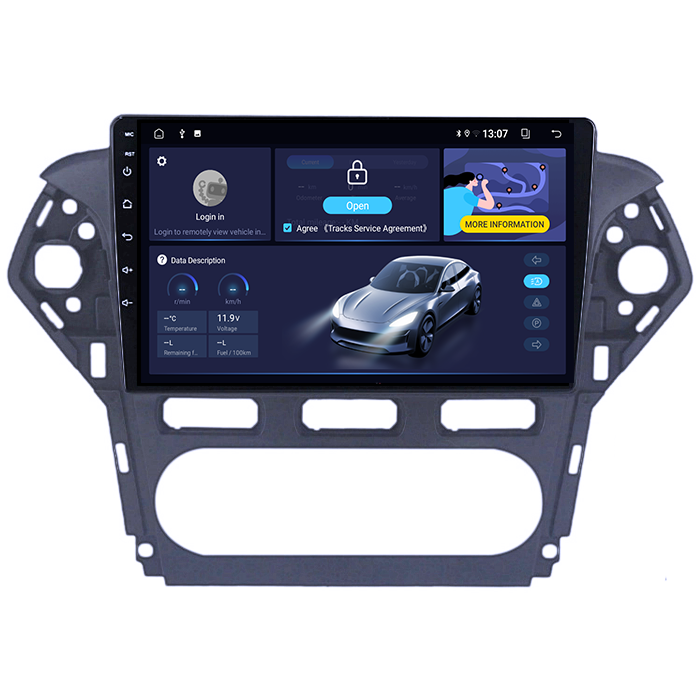 (Resigilata) Navigatie dedicata Ford Mondeo 2010-2014, 2GB RAM 32GB ROM, Quad Core, Display 10" IPS Full HD, Carplay, Android 13, Bluetooth, Magazin Play, Suport camere AHD [3]