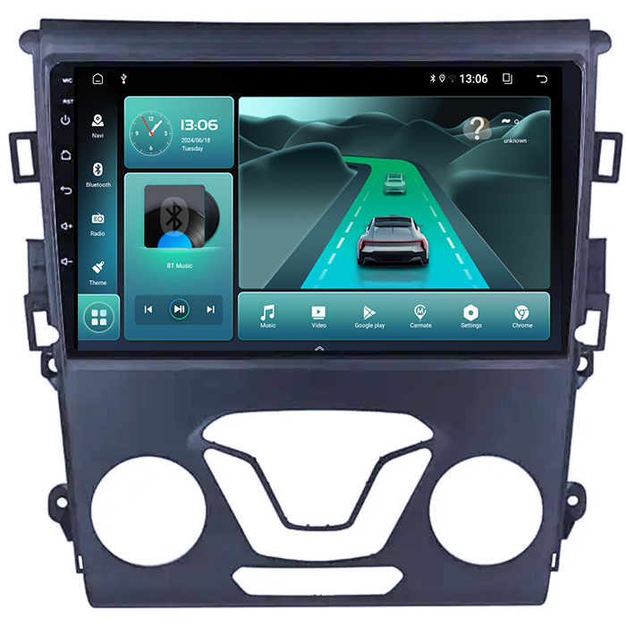 (Resigilata) Navigatie dedicata Ford Mondeo 2014-2019, 2GB RAM 32GB ROM, Quad Core, Display 9" IPS Full HD, Carplay, Android 13, Bluetooth, Magazin Play, Suport camere AHD [6]