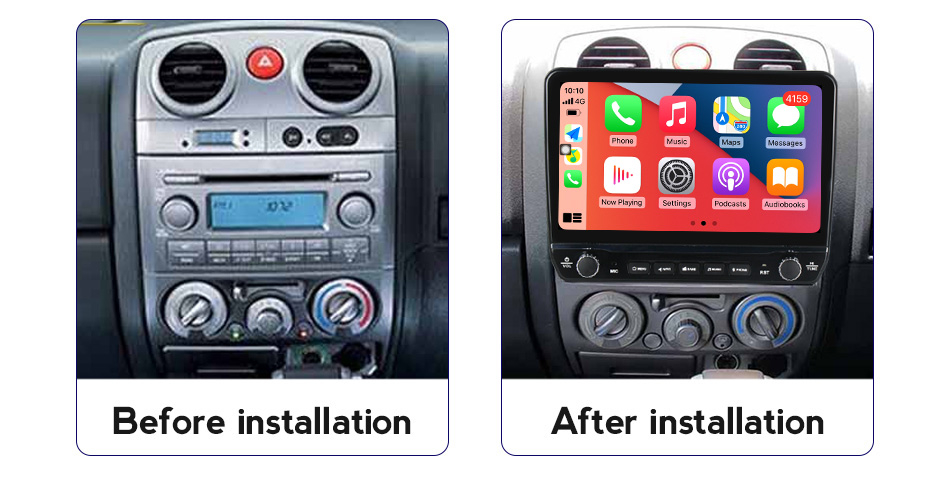 Navigatie dedicata D-Max 2007-2011 cu butoane rotative model 2024, 9 Inch, 2GB RAM 32GB ROM, Quadcore, Android 13, WiFi, Bluetooth, Magazin Play [6]