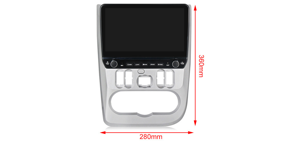 Navigatie dedicata Logan 2009-2015 cu butoane rotative model 2024, 9 Inch, 2GB RAM 32GB ROM, Quadcore, Android 13, WiFi, Bluetooth, Magazin Play [5]