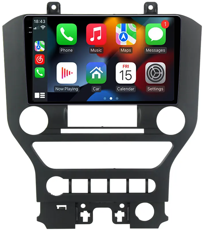 Navigatie dedicata Ford Mustang 2014-2021, 12GB RAM 256/512GB ROM, Android 13, Rezolutie 2K, Display QLED, 9", DSP, Carplay, Android Auto, Internet, Youtube, Waze, Wi Fi, USB [3]