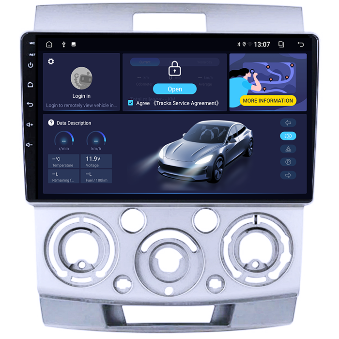 (Resigilata) Navigatie dedicata Ford Ranger 2006-2011, 2GB RAM 32GB ROM, Quad Core, Display 9" IPS Full HD, Carplay, Android 13, Bluetooth, Magazin Play, Suport camere AHD [8]