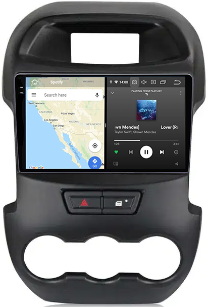 Navigatie dedicata Ford Ranger 2011-2016, 12GB RAM 256GB ROM, Android 13, Rezolutie 2K, Display QLED, 9", DSP, Carplay, Android Auto, Internet, Youtube, Waze, Wi Fi, USB [4]