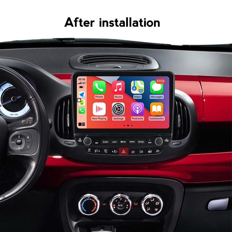 Navigatie dedicata Fiat 500L 2012-2017 cu butoane rotative model 2024, 9 Inch, 2GB RAM 32GB ROM, Quadcore, Android 13, WiFi, Bluetooth, Magazin Play [3]