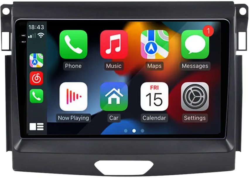 Navigatie dedicata Ford Ranger 2015-2020, 12GB RAM 256GB ROM, Android 13, Rezolutie 2K, Display QLED, 9", DSP, Carplay, Android Auto, Internet, Youtube, Waze, Wi Fi, USB [2]