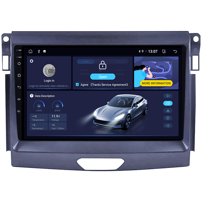 (Resigilata) Navigatie dedicata Ford Ranger 2015-2020, 2GB RAM 32GB ROM, Quad Core, Display 9" IPS Full HD, Carplay, Android 13, Bluetooth, Magazin Play, Suport camere AHD [11]