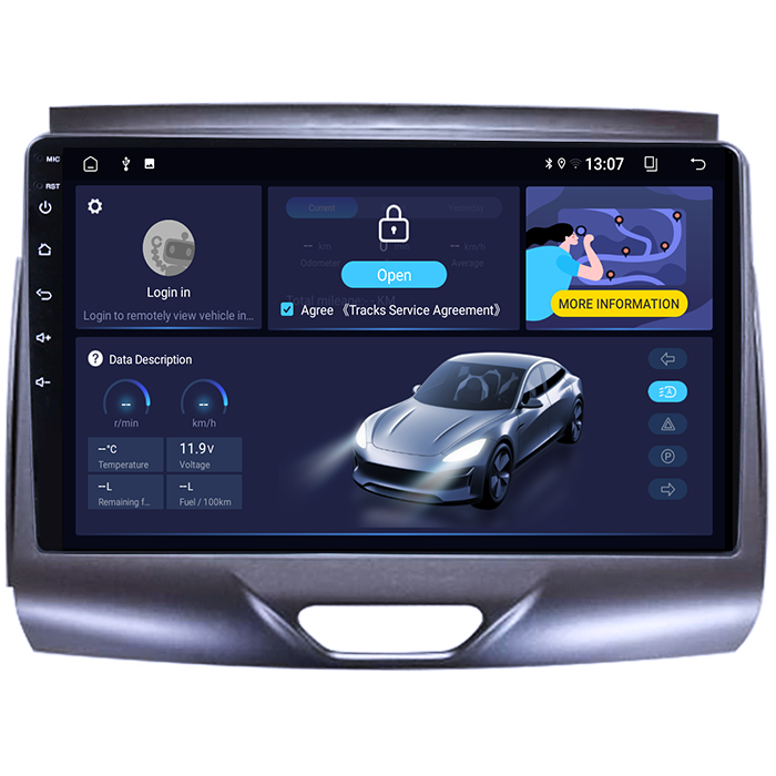 (Resigilata) Navigatie dedicata Ford Ranger 2015-2020, 2GB RAM 32GB ROM, Quad Core, Display 9" IPS Full HD, Carplay, Android 13, Bluetooth, Magazin Play, Suport camere AHD [10]