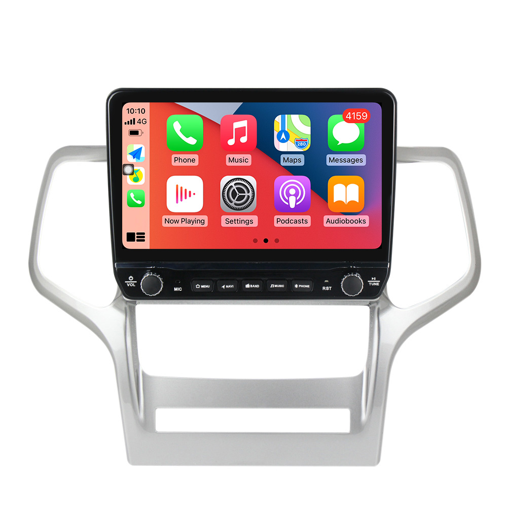 Navigatie dedicata Grand Cherokee 2010-2013 cu butoane rotative model 2024, 9 Inch, 2GB RAM 32GB ROM, Quadcore, Android 13, WiFi, Bluetooth, Magazin Play [2]