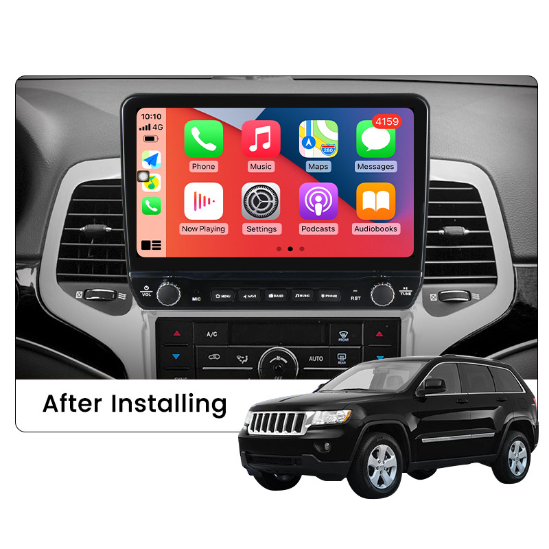 Navigatie dedicata Grand Cherokee 2010-2013 cu butoane rotative model 2024, 9 Inch, 2GB RAM 32GB ROM, Quadcore, Android 13, WiFi, Bluetooth, Magazin Play [3]