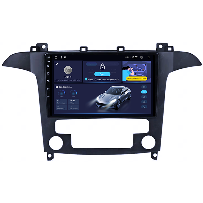 (Resigilata) Navigatie dedicata Ford S-Max 2006-2015, 2GB RAM 32GB ROM, Quad Core, Display 9" IPS Full HD, Carplay, Android 13, Bluetooth, Magazin Play, Suport camere AHD [4]