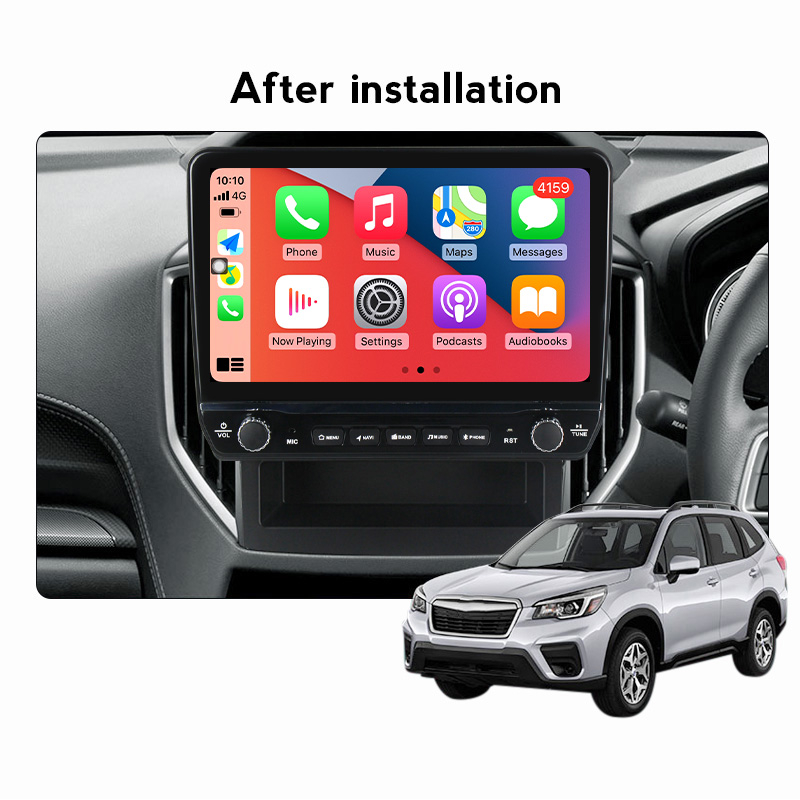 Navigatie dedicata Forester 2017-2020 cu butoane rotative model 2024, 9 Inch, 2GB RAM 32GB ROM, Quadcore, Android 13, WiFi, Bluetooth, Magazin Play [3]